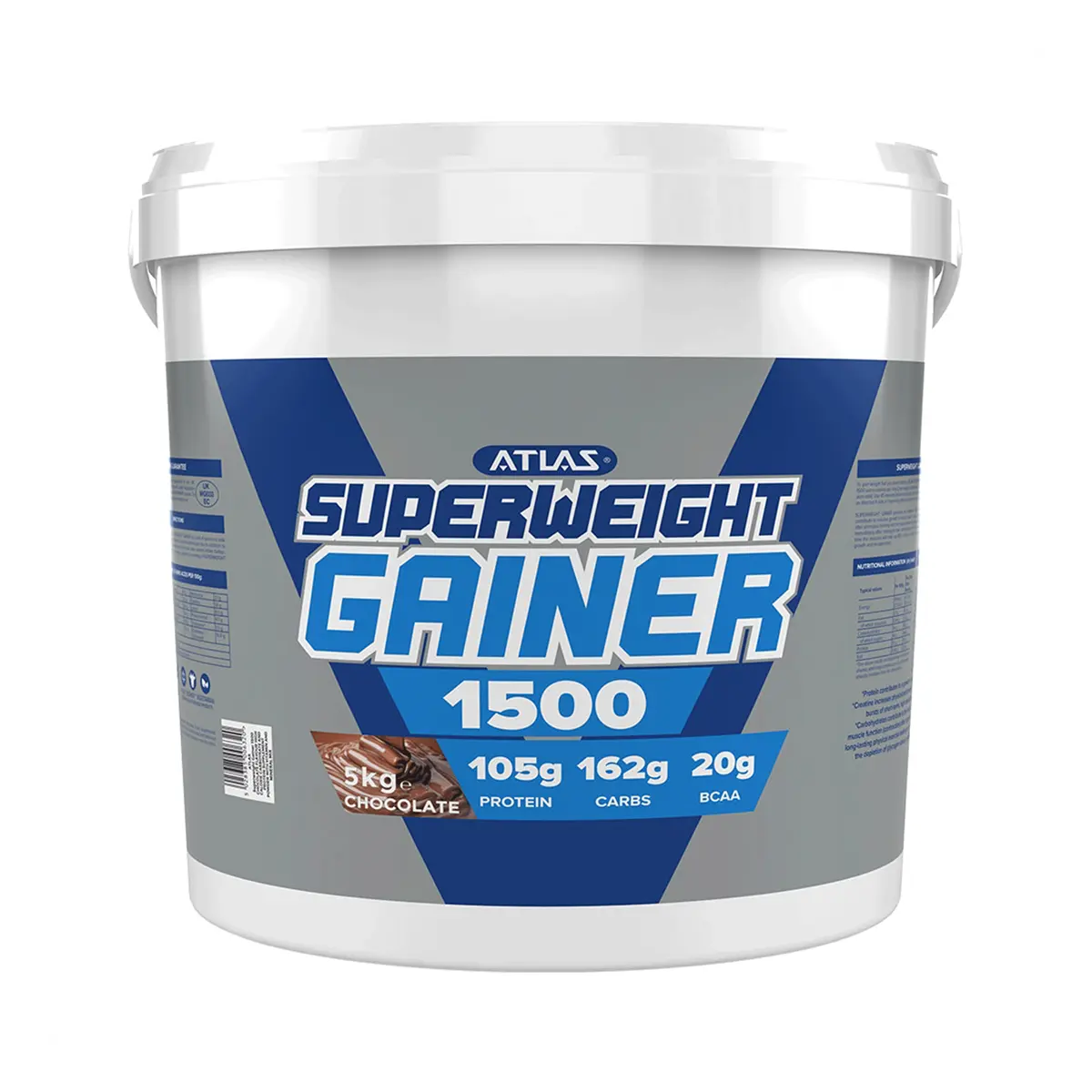 Image of Atlas Superweight Gainer 1500 5kg Chocolate